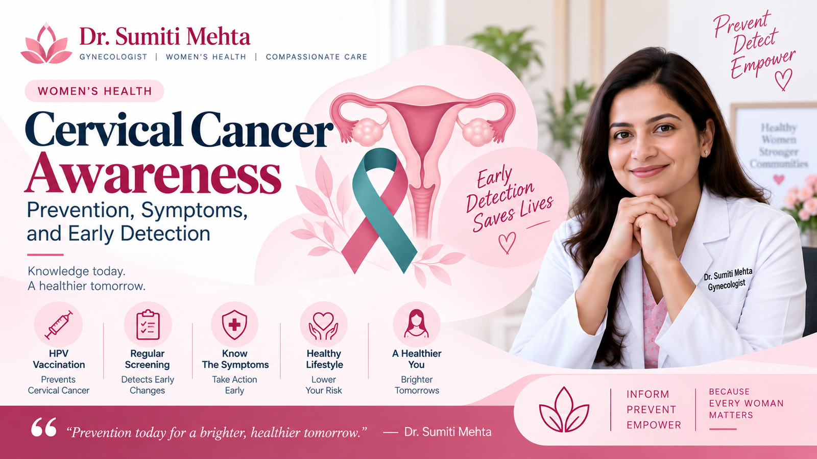 Cervical Cancer Awareness: Prevention, Symptoms, and Early Detection